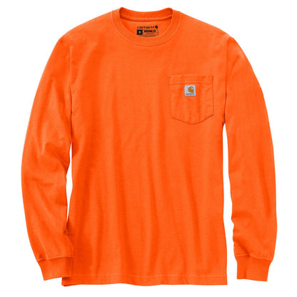 Carhartt Men's Long Sleeve Pocket T-Shirt Long Sleeve T-Shirts Carhartt