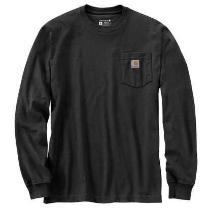 Carhartt Men's Loose Fit Heavyweight Long-Sleeve Pocket Deer Graphic T-Shirt Long Sleeve T-Shirts Carhartt