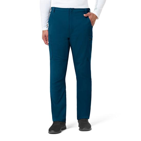 Carhartt Men's Rugged Flex® Modern Fit Straight Leg Cargo Pant Scrubs Carhartt Caribbean Blue 2XL Reg
