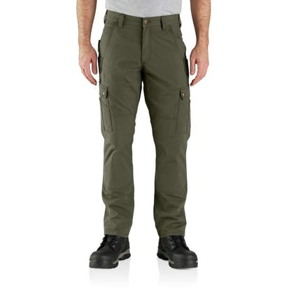 Carhartt Men's Rugged Flex® Relaxed Fit Ripstop Cargo Work Pant Pants Carhartt Basil 30 30 Inseam