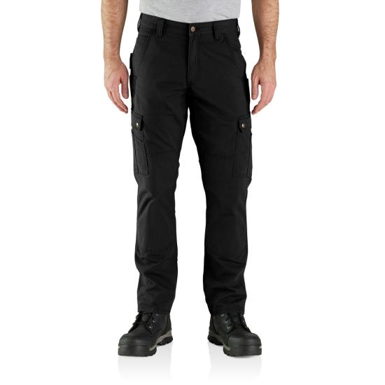 Carhartt Men's Rugged Flex® Relaxed Fit Ripstop Cargo Work Pant Pants Carhartt Black 30 30 Inseam
