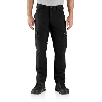 Carhartt Men's Rugged Flex® Relaxed Fit Ripstop Cargo Work Pant Pants Carhartt Black 30 30 Inseam