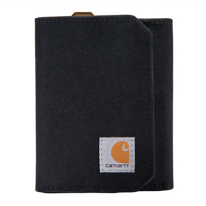Carhartt Nylon Duck Trifold Wallet Wallets Carhartt Black OS