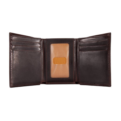 Carhartt Oil Tan Leather Trifold Wallet Wallets Carhartt