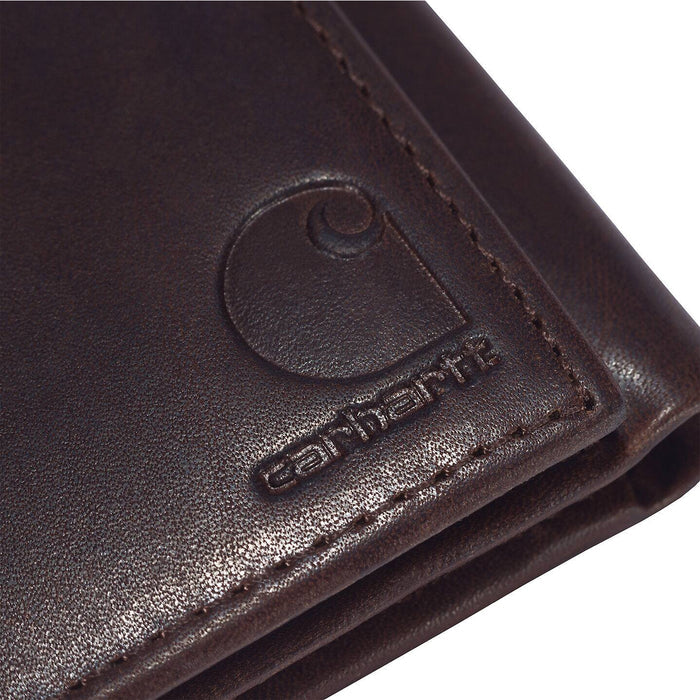 Carhartt Oil Tan Leather Trifold Wallet Wallets Carhartt