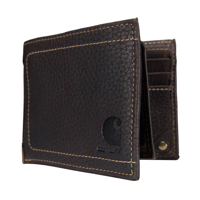 Carhartt Pebble Leather Passcase Wallet Wallets Carhartt