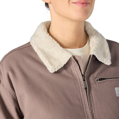 Carhartt Women's Crawford Sherpa Detroit Jacket Jackets & Coats Carhartt
