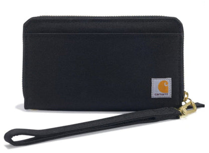 Carhartt Women's Nylon Duck Lay-Flat Clutch Wallet Wallets Carhartt Black OS