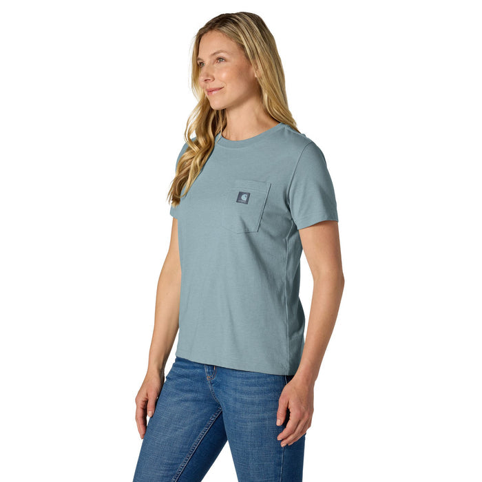 Carhartt Women's Relaxed Fit Lightweight Chest Pocket Short Sleeve T-Shirt T-Shirts Carhartt