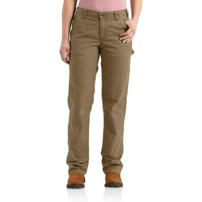 Carhartt Women's Rugged Flex® Loose Fit Canvas Work Pant Pants Carhartt Yukon 10 Reg
