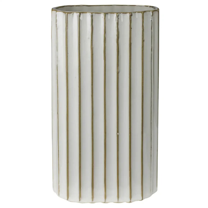 Caro Ribbed Vase