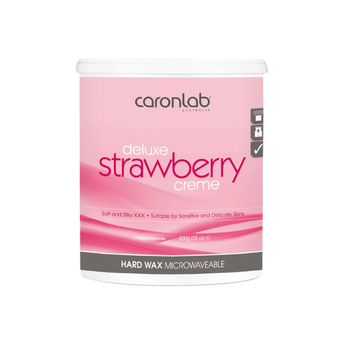 Caronlab - Strawberry Creme Hard Wax 800g (Microwaveable)