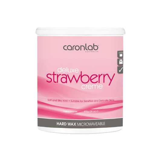 Caronlab - Strawberry Creme Hard Wax 800g (Microwaveable)