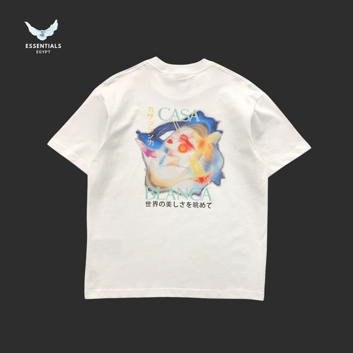 Casablanca Galactic Connection T-Shirt - ESSENTIALS EGYPT