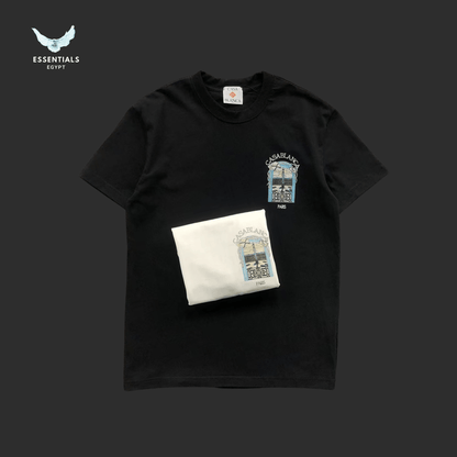 Casablanca Paris Illustration T-Shirt - ESSENTIALS EGYPT