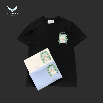 Casablanca T-Shirt – Archway with Leaf Frame - ESSENTIALS EGYPT