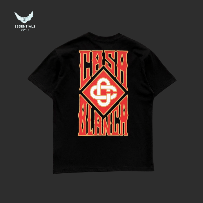 Casablanca T-Shirt – Dual Tag Patch - ESSENTIALS EGYPT
