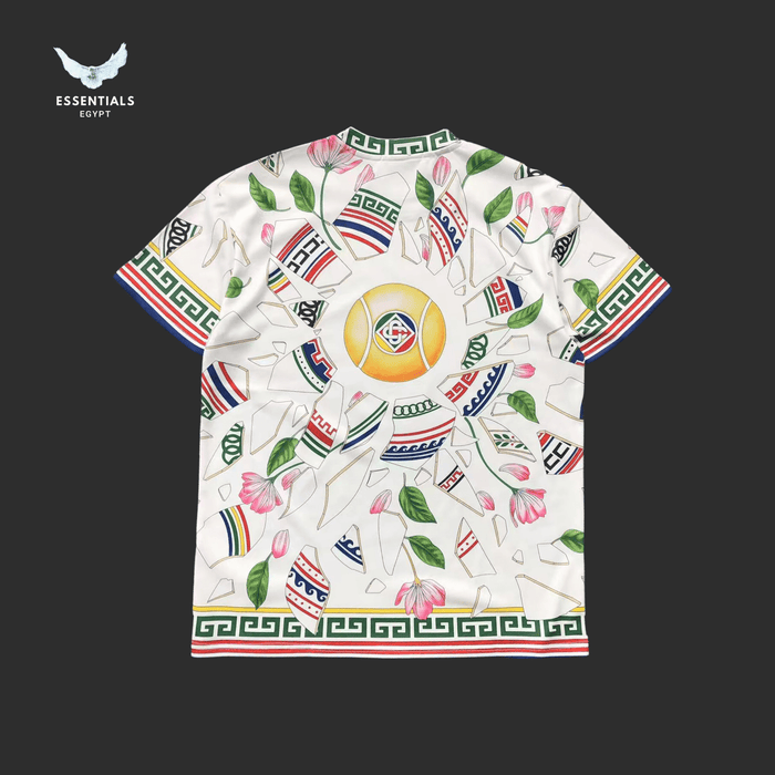 Casablanca T-Shirt – Mosaic Print - ESSENTIALS EGYPT