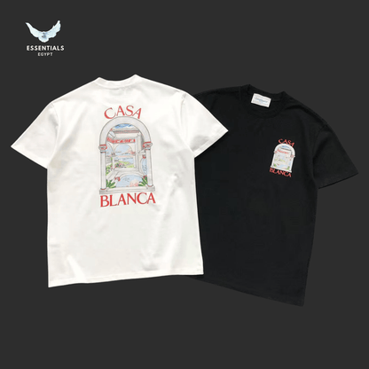 Casablanca T-Shirt – Postcard Logo - ESSENTIALS EGYPT