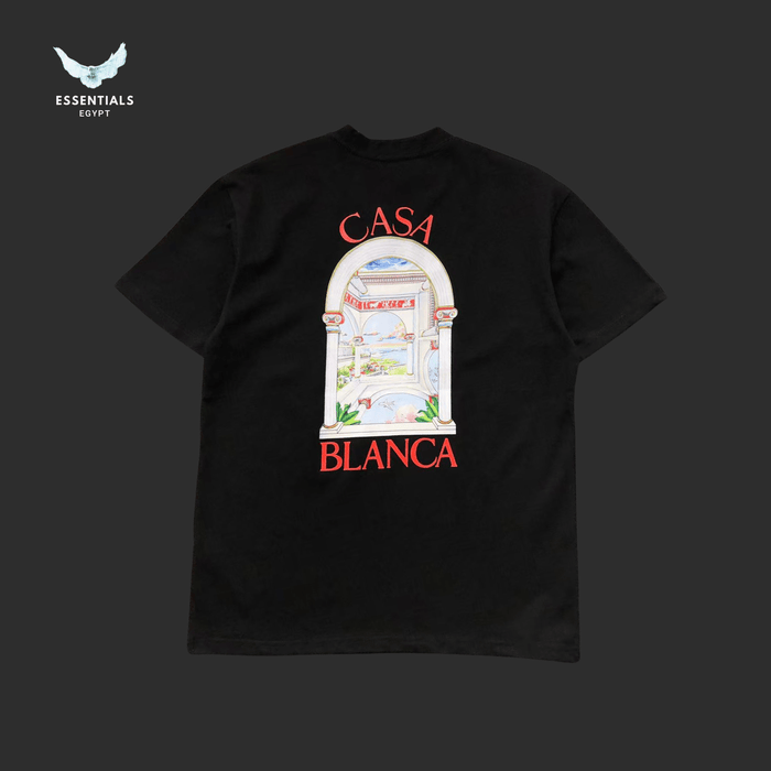 Casablanca T-Shirt – Postcard Logo - ESSENTIALS EGYPT