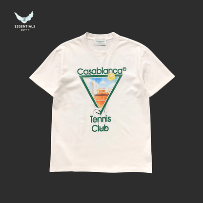 Casablanca T-Shirt – Tennis Club Logo - ESSENTIALS EGYPT