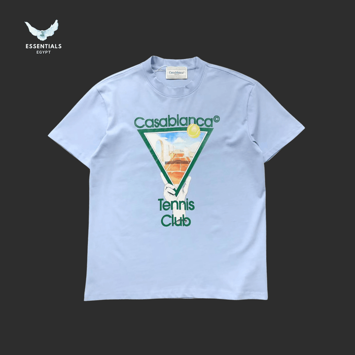 Casablanca T-Shirt – Tennis Club Logo - ESSENTIALS EGYPT