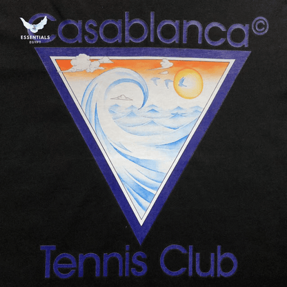 Casablanca T-Shirt – Triangle Logo - ESSENTIALS EGYPT