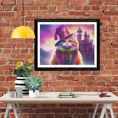 Cat At Magic School