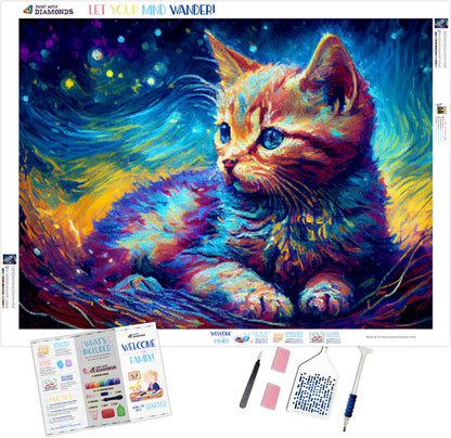 Cat By Van Gogh