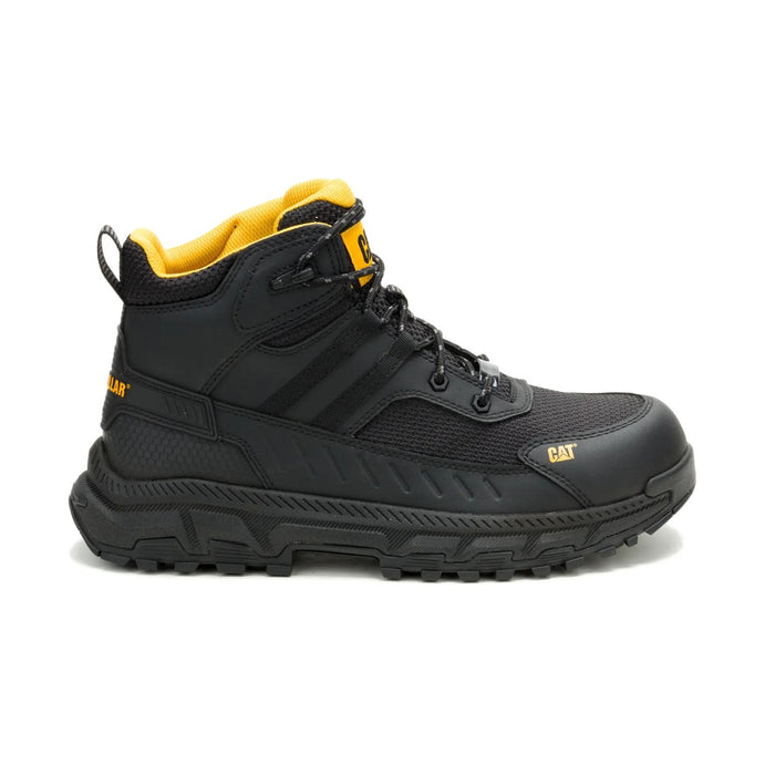 CAT Men's Booster Vent Comp Toe Work Boot Work Boots CAT Black 10 M
