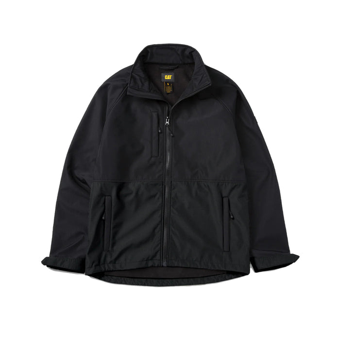 CAT Men's Ripstop Softshell Jacket Jackets & Coats CAT Black 2XL Reg