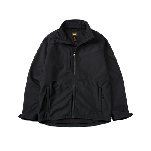 CAT Men's Ripstop Softshell Jacket Jackets & Coats CAT Black 2XL Reg