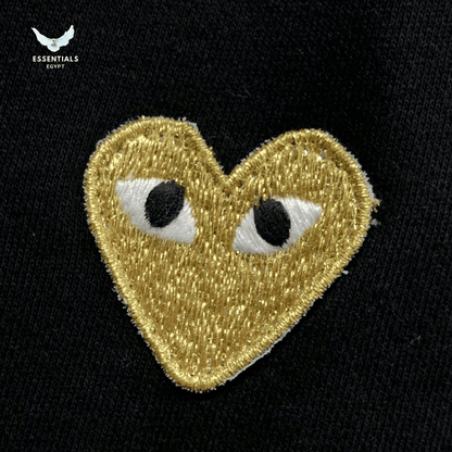 CDG Play Trousers – Gold Heart - ESSENTIALS EGYPT