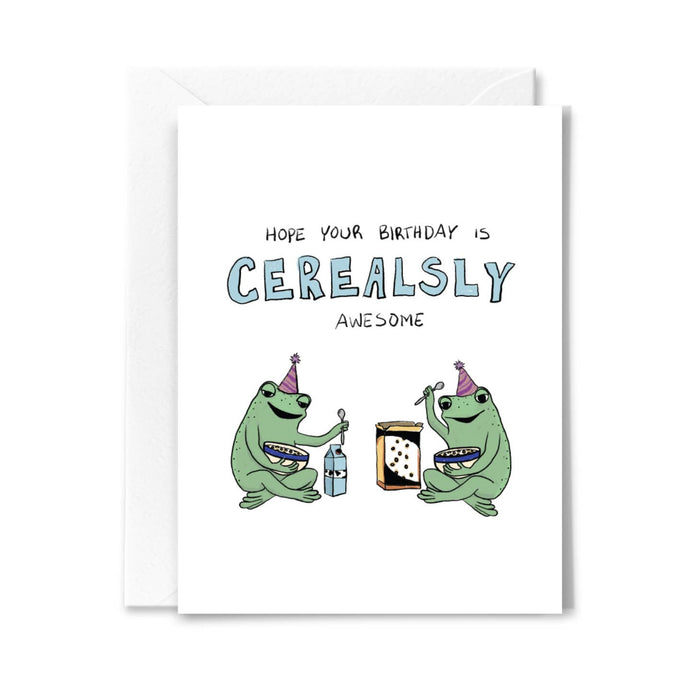 Cerealsly Awesome Birthday Card