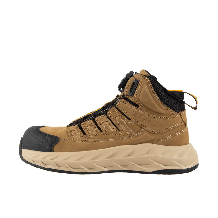 Chinook Footwear Men's Pro Safety Mid Comp Toe Work Shoe Work Shoes Chinook Footwear