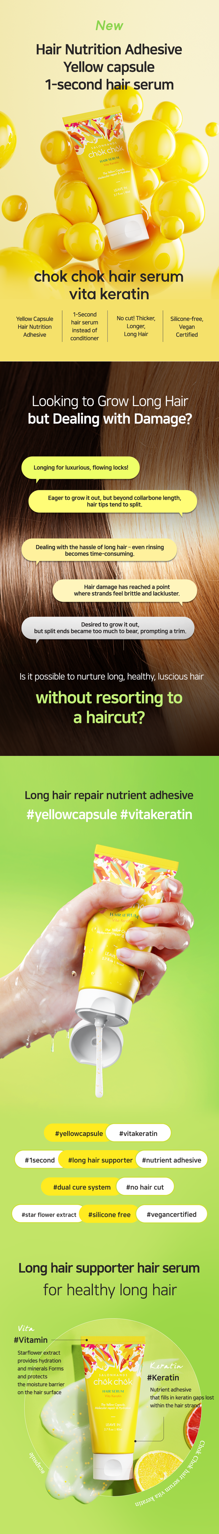 CHOK CHOK HAIR SERUM Vita Keratin