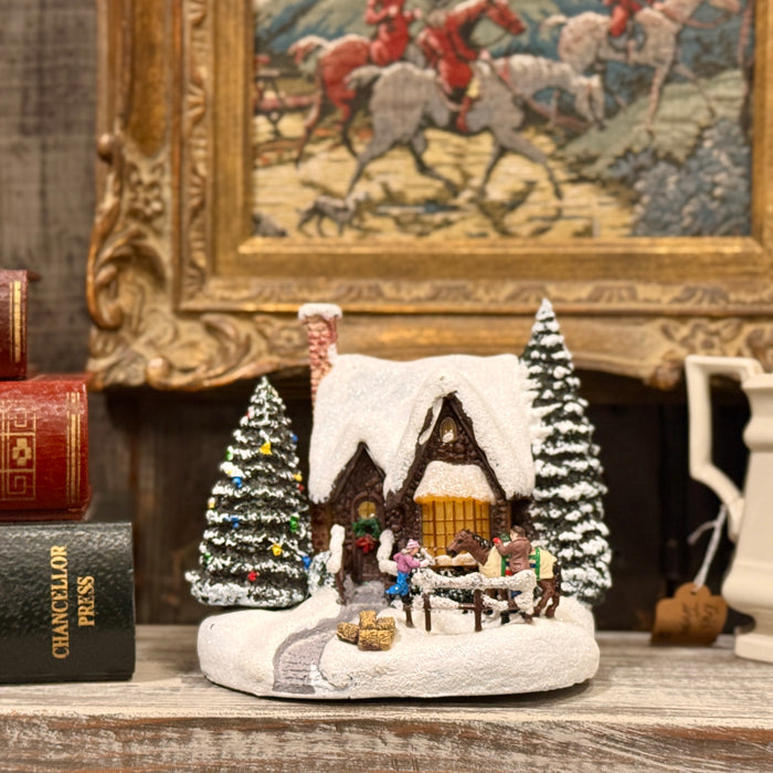 Christmas Cottage Scene