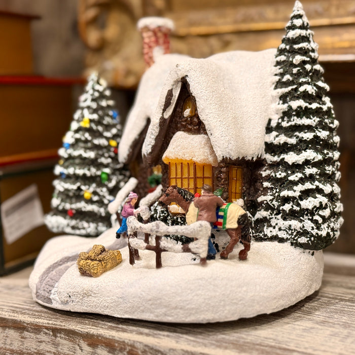 Christmas Cottage Scene