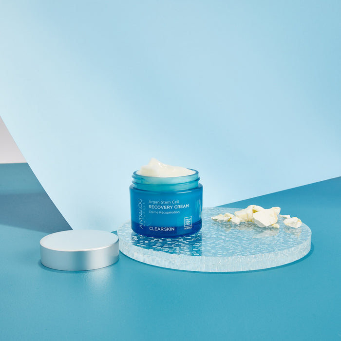Clear Skin Argan Stem Cell Recovery Cream - Andalou Naturals US