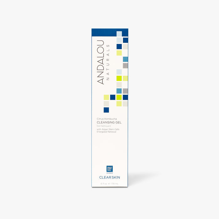 Clear Skin Citrus Kombucha Cleansing Gel - Andalou Naturals US