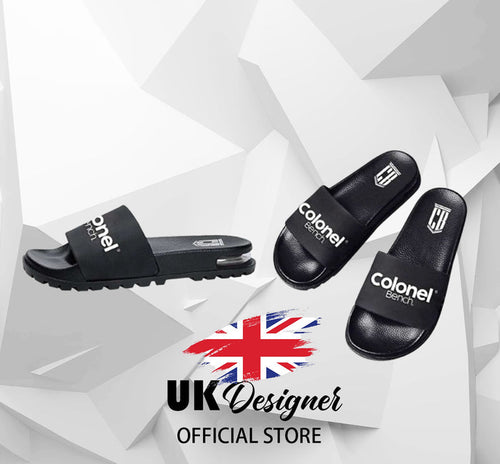 Colonel Bench (CB) Slides – Premium Comfort Slippers