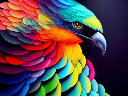 Colorful Birdie