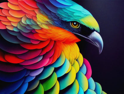 Colorful Birdie