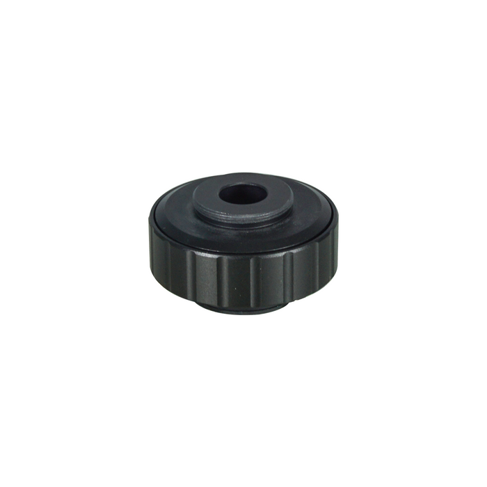 Compound Compatible Adjustable 0.5X Coupler, SKU Nexcope-NE620-Coupler-0.5, three quarter front view