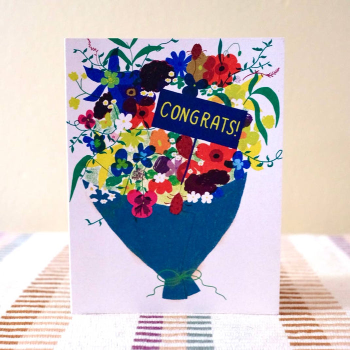 Congrats Bouquet Card