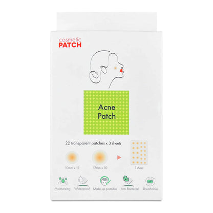 Cosmetic Patch Acne Patch Transparent 66pcs - ikatehouse