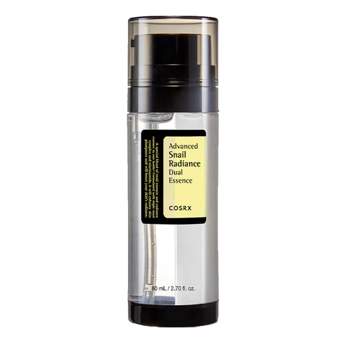 Cosrx Advanced Snail Radiance Dual Essence 2.7oz/ 80ml - ikatehouse