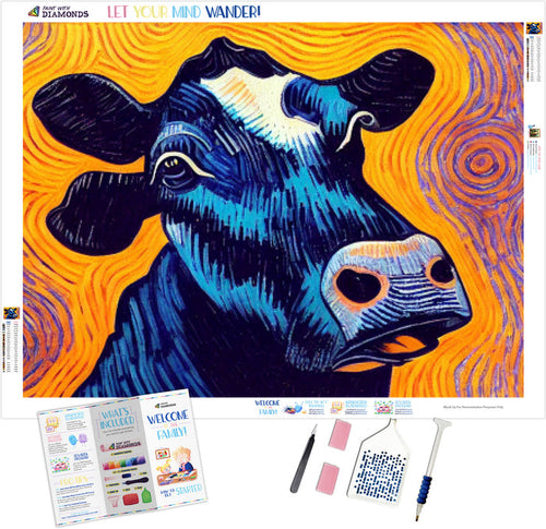 Cow By Van Gogh