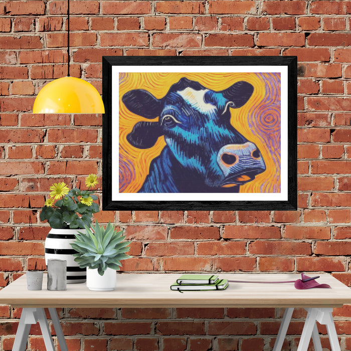 Cow By Van Gogh