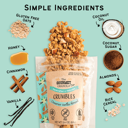 Crumbles Variety Pack -  Top 4 flavors | The Gourmet Granola